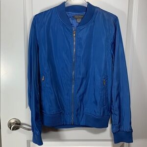 New - causal jacket - vibrant denim blue